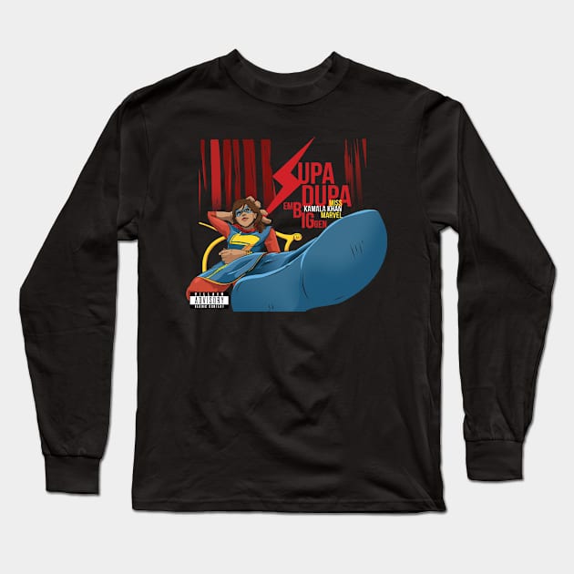 Supa Dupa Big Long Sleeve T-Shirt by amodesigns